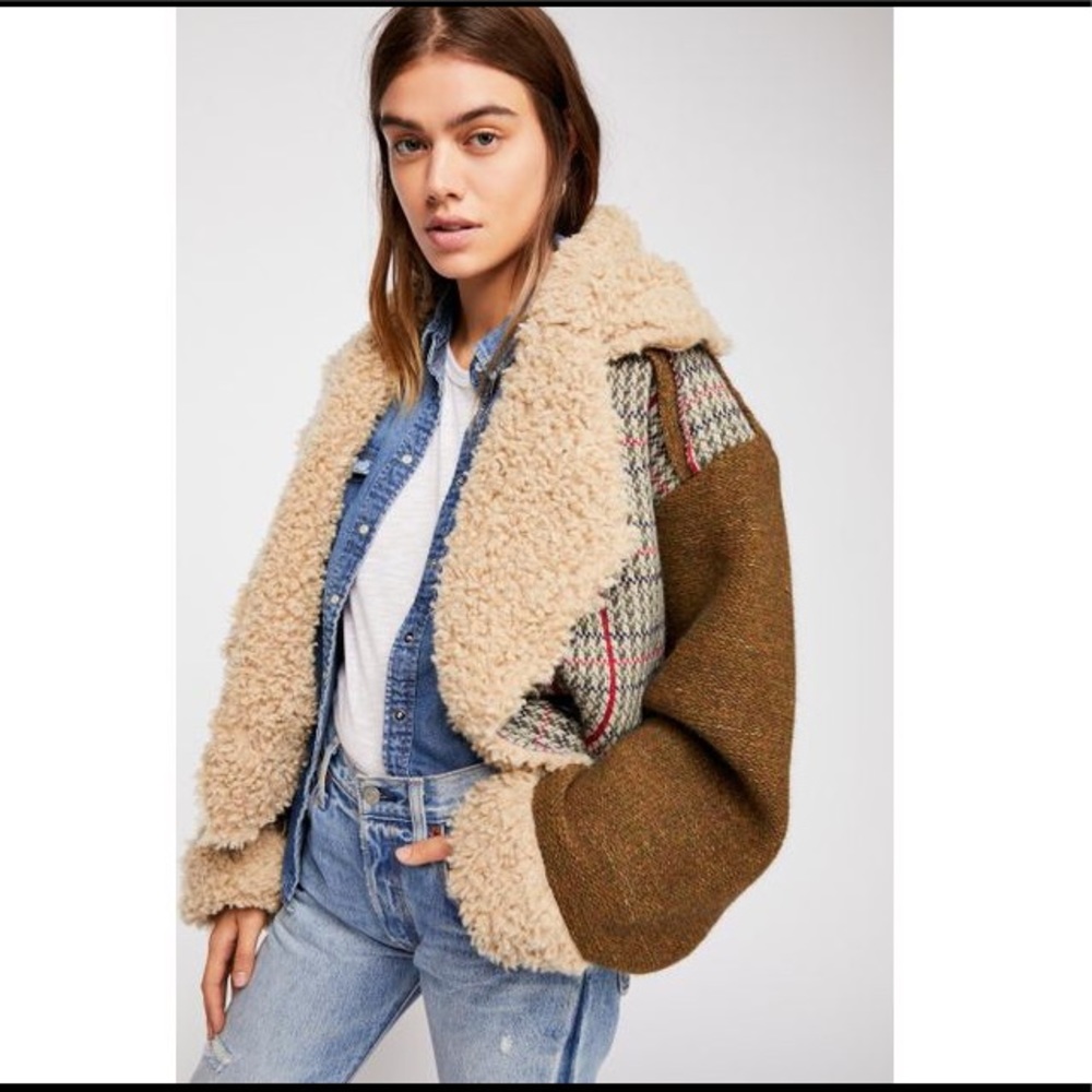 Free People Hidden Cabin Sweater Jacket